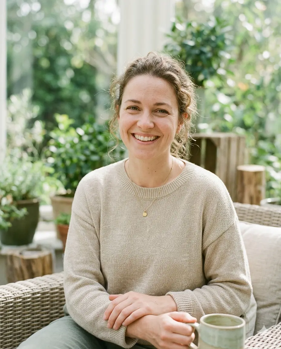 Woman living well with PCOS