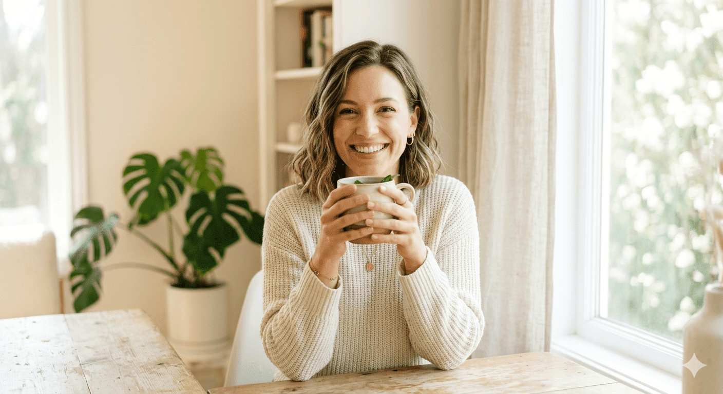 Woman with PCOS feeling confident and healthy